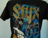 Authentic  Styx Tour 91 Edge of Century T Soft n
