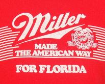   80's Miller Made The American Way  M