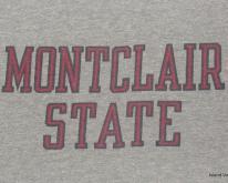  70's Montclair State champion blue bar  S