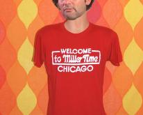  MILLER TIME chicago  beer illinois party 80s