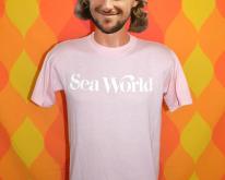  SEA WORLD pink nature whales dolphins  80s