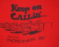  RUTGERS university phon-a-thon  r. crumb 1980