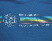  MESA COLLEGE colorado rainbow  80s soft