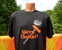 HOT DOG we're cookin couples group love funny 