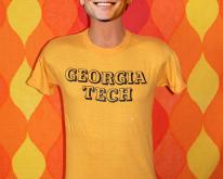 GEORGIA TECH university atlanta college  gold