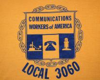  UNION communications workers 3060  70s 80s
