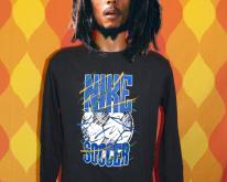  NIKE long sleeve soccer football  80s