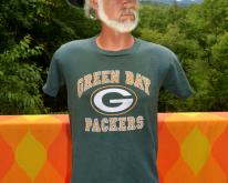  GREEN BAY packers nfl football  logo 7 80s