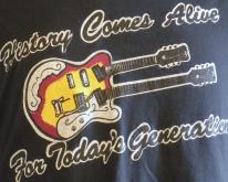  80s MOSERITE GUITAR Rare Poly-Cotton Large 