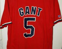  St Louis Cardinals Ron Gant Button Jersey 