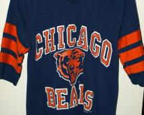  1993 Logo 7 Chicago Bears V-Neck Jersey 