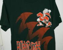  Logo Athletic Miami Hurricanes Shark Tooth 