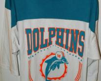  90s Nutmeg Mills Miami Dolphins NFL Jersey 