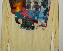  Rainbow Graphics Ocean Life Bright Yellow L/S 