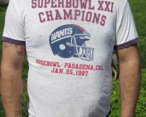  '87 NY Giants Superbowl XXI Champions Ringer 