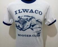 80s ilwaco hogger club pig head tail fish ringer 