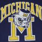  1980s University Michigan Wolverines Blue 