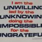 Vtg TripleU Unwilling Unknowing Ungrateful Office T-shirt