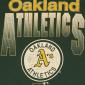 Vintage Oakland A's MLB Baseball Soft Thin 50/50 T-Shirt