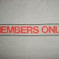 Vintage Members Only T-Shirt M