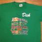 Vintage 1980's over the hill Dick iron-on t-shirt, L-XL