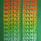  1970's Notre Dame , large