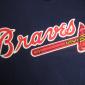  1980's Atlanta Braves v-neck , L-XL