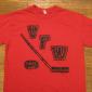 Vintage 1980's VFW hockey t-shirt, soft and thin, large