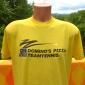  DOMINO'S pizza team tennis  yellow 80s