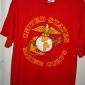  90s US Marine Corps Raised Letter Print 