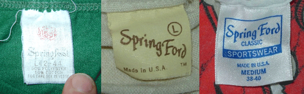 Springford Sportswear Brand