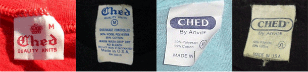 vintage ched brand t-shirt