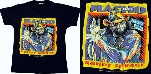 vintage macho man randy savage t-shirt