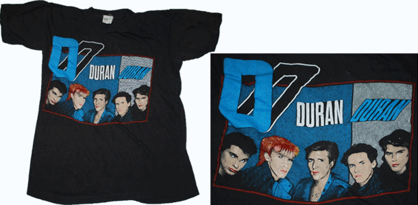 vintage duran duran t-shirt