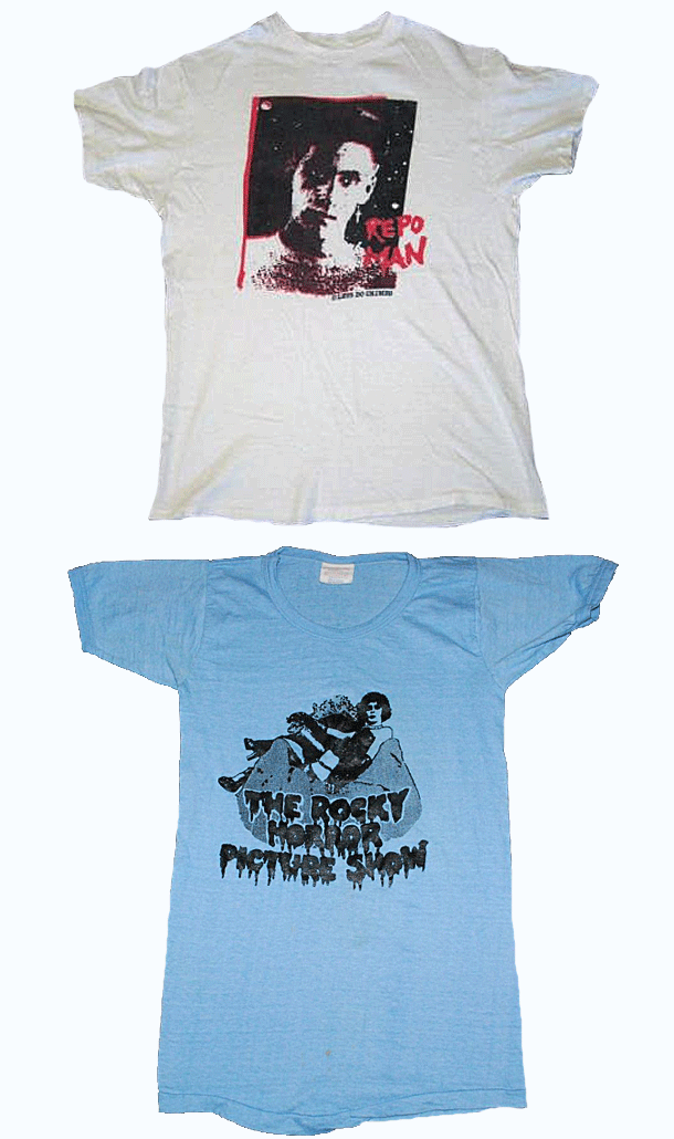 vintage rocky horror picture show repo man t-shirt