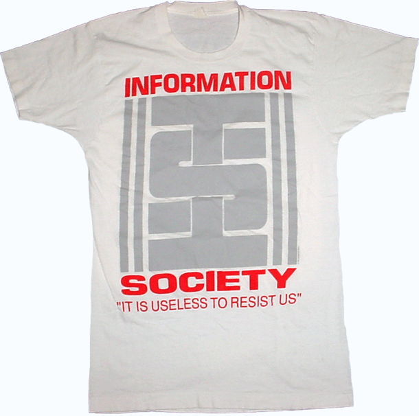 vintage information society t-shirt