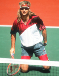 andre agassi vintage nike tennis shirt