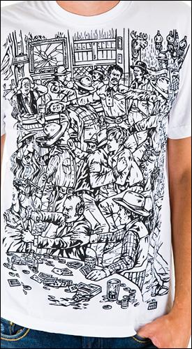 ames bros bar fight shirt