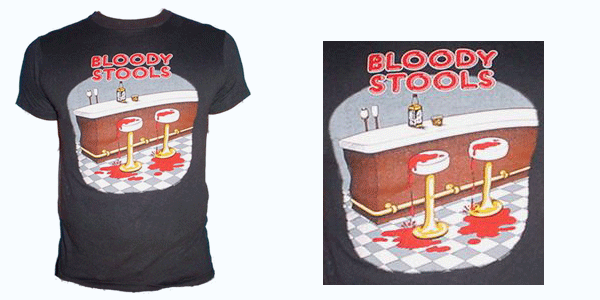 the bloody stools tshirt