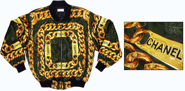 vintage chanel gold chains jacket vintage chanel gold chains jacket