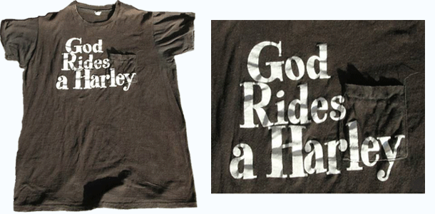 God Rides a Harley Davidson God Rides a Harley Davidson
