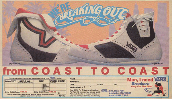 vans breakers shoes