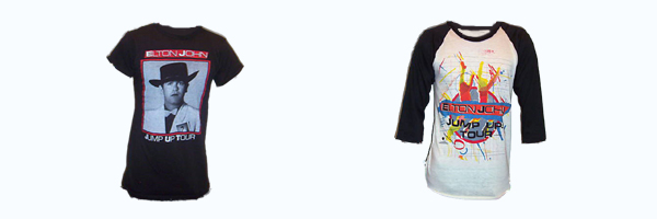 vintage elton john shirts