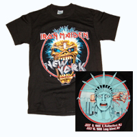 vintage iron maiden new york shirt