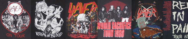 vintage slayer t-shirts
