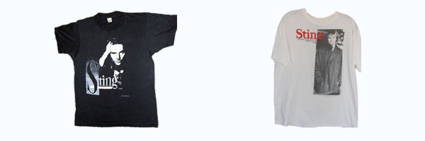 vintage sting shirts