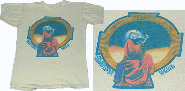 vintage grateful dead t-shirt dead blues for allah