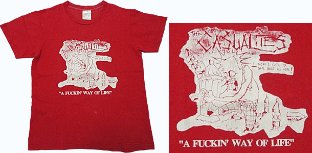 vintage the casualties t-shirt