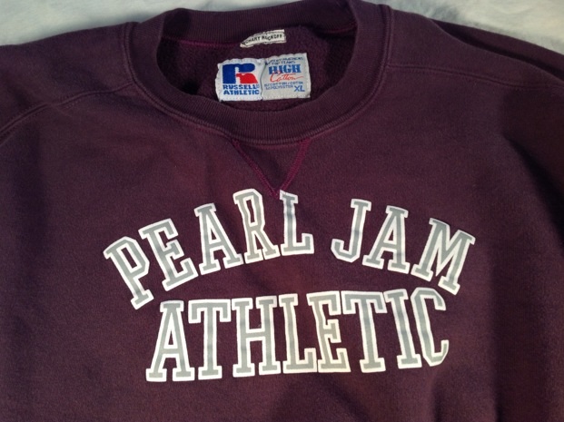 Pearl Jam Atheltic Sweatshirt?