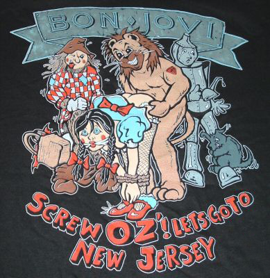 Bon Jovi Wizard of Oz Shirt